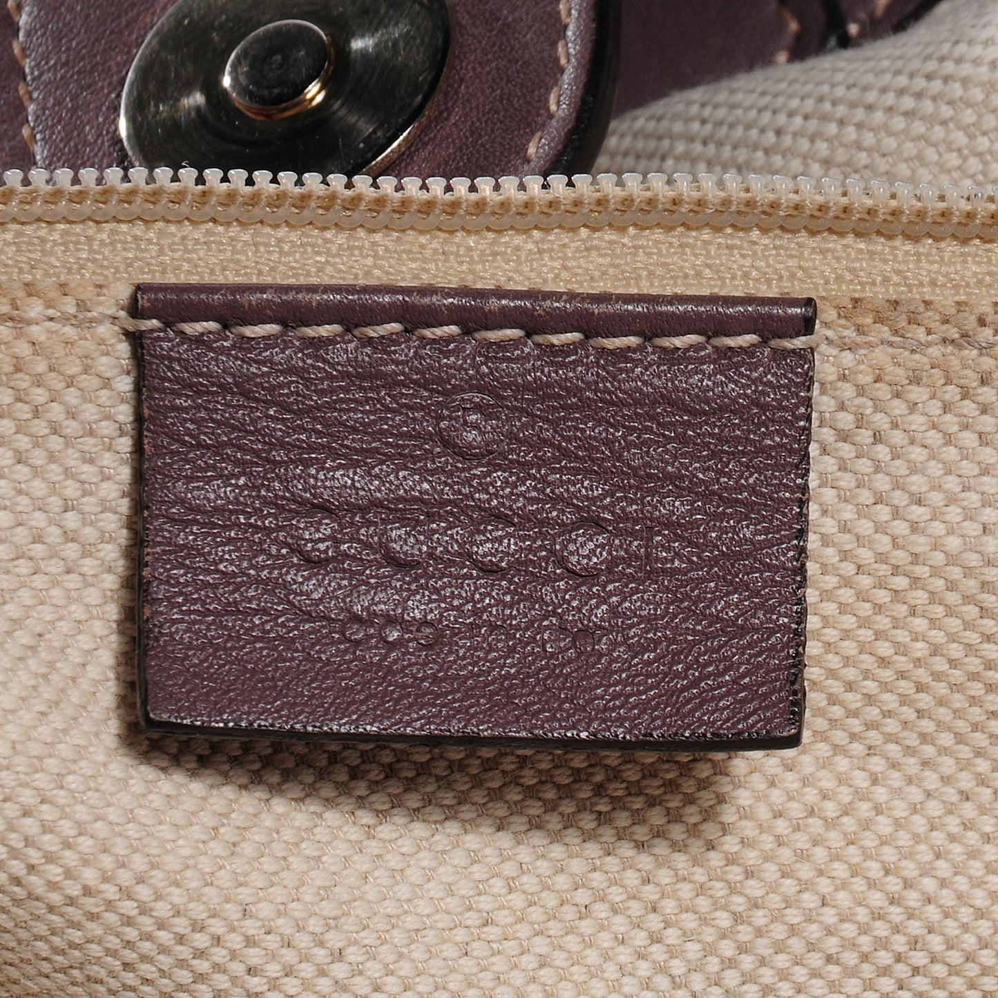 Guccissima Signature Medium Sukey Tote New Mauve