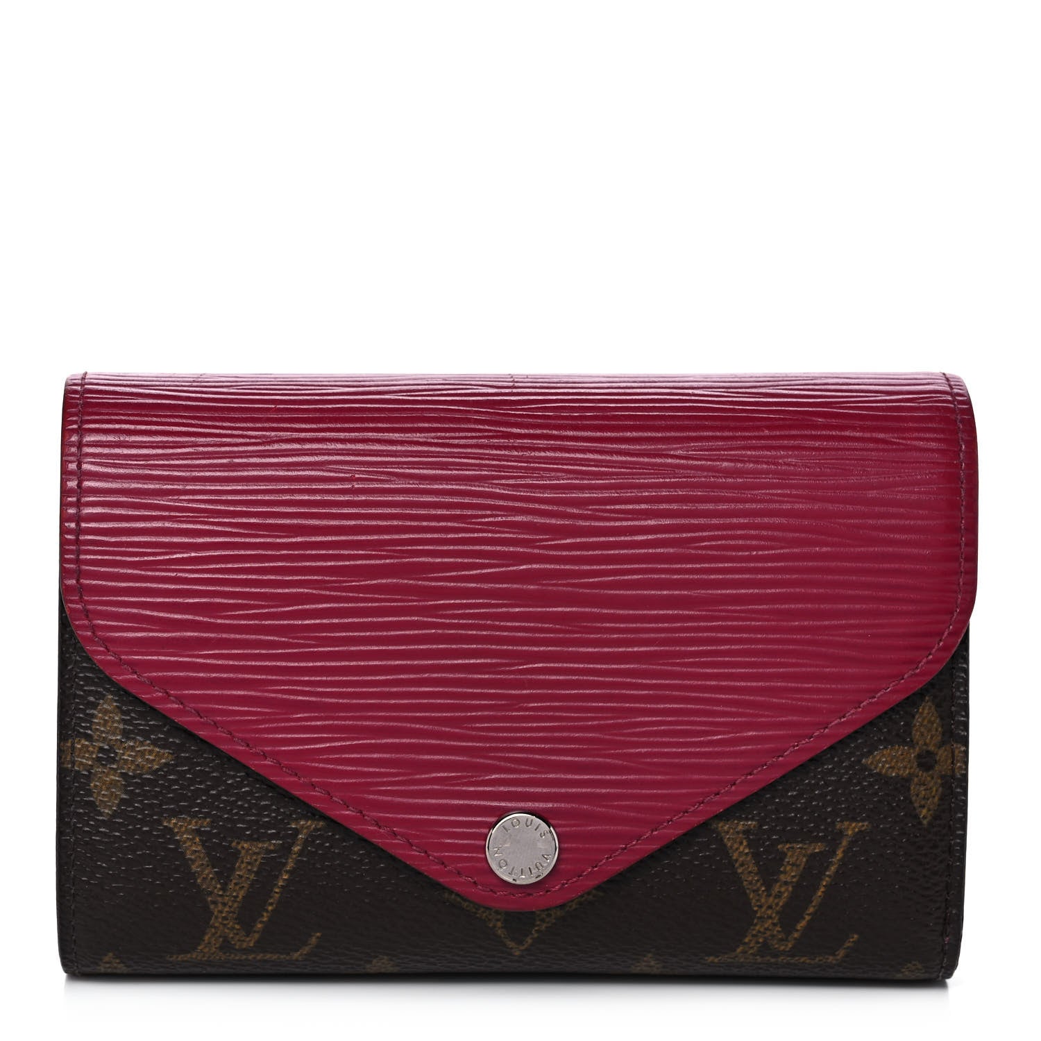 Louis Vuitton Epi Monogram Marie-Lou Compact Wallet Fuchsia 1 of 15