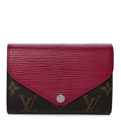 Louis Vuitton Epi Monogram Marie-Lou Compact Wallet Fuchsia 1 of 15