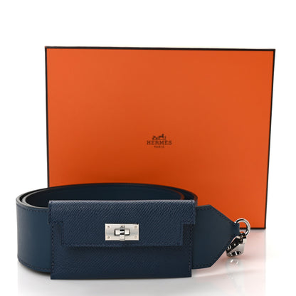 Hermes Swift Epsom Pocket Kelly Shoulder Strap Colvert Bleu 5 of 5
