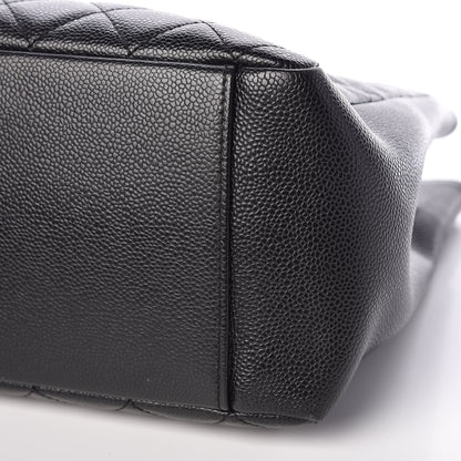 Chanel Caviar Quilted Grand Shopping Tote GST Black 9 of 9