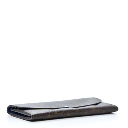 Louis Vuitton Monogram Emilie Wallet Blue 4 of 6
