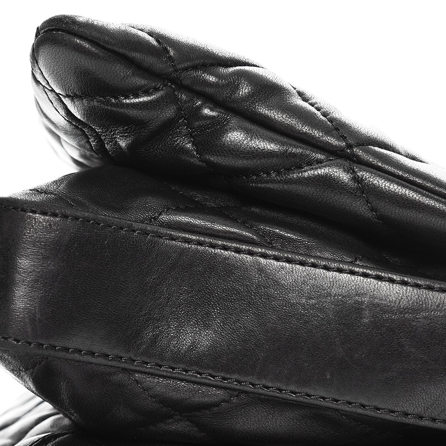 Chanel Lambskin Quilted Maxi 3 Flap Black 16 of 16