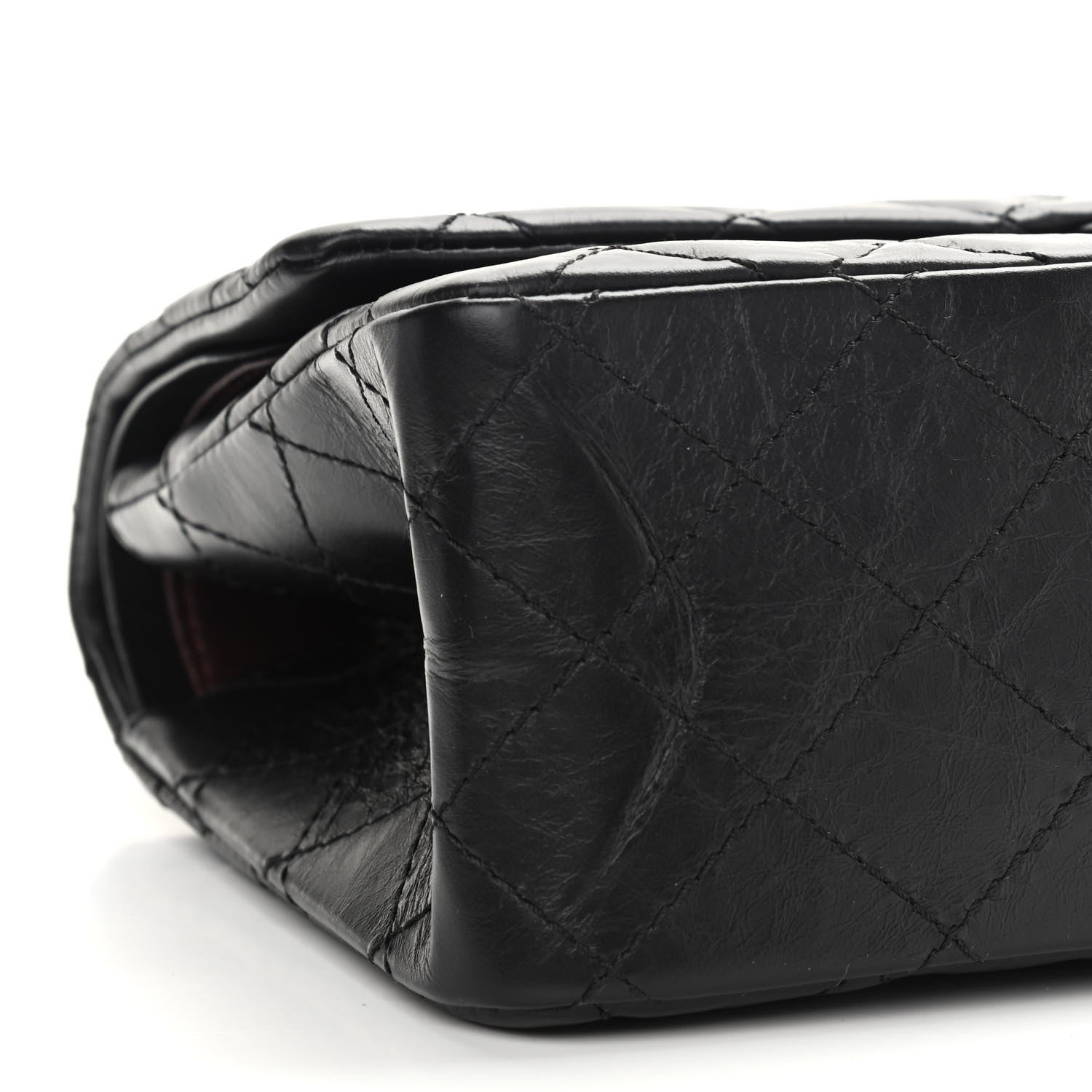 Chanel Aged Calfskin Quilted 2.55 Reissue 226 Flap Black 9 of 11