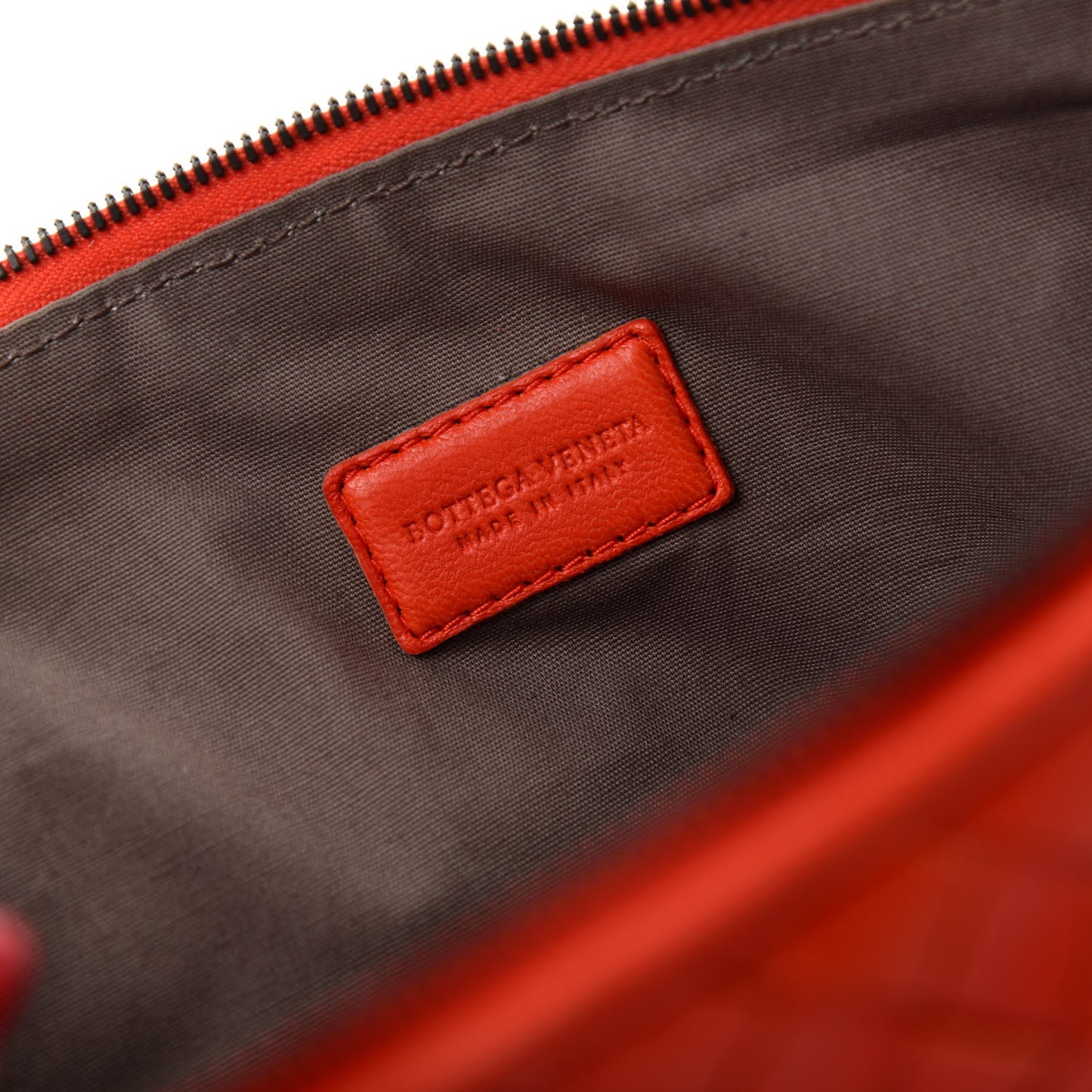 Nappa Intrecciato Cosmetic Pouch Vesuvio