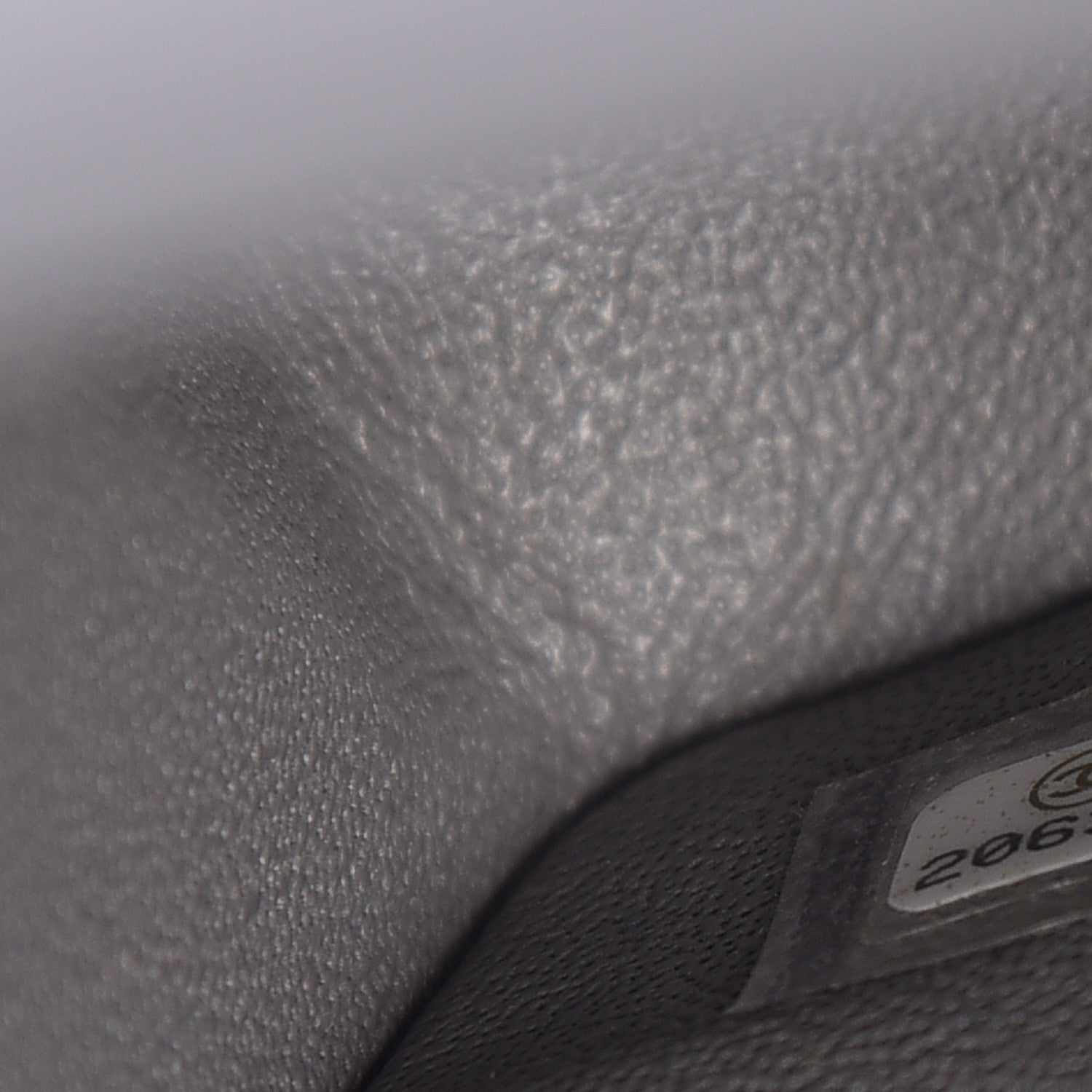 Chanel Lambskin Quilted Medium Double Flap Grey 7 of 21
