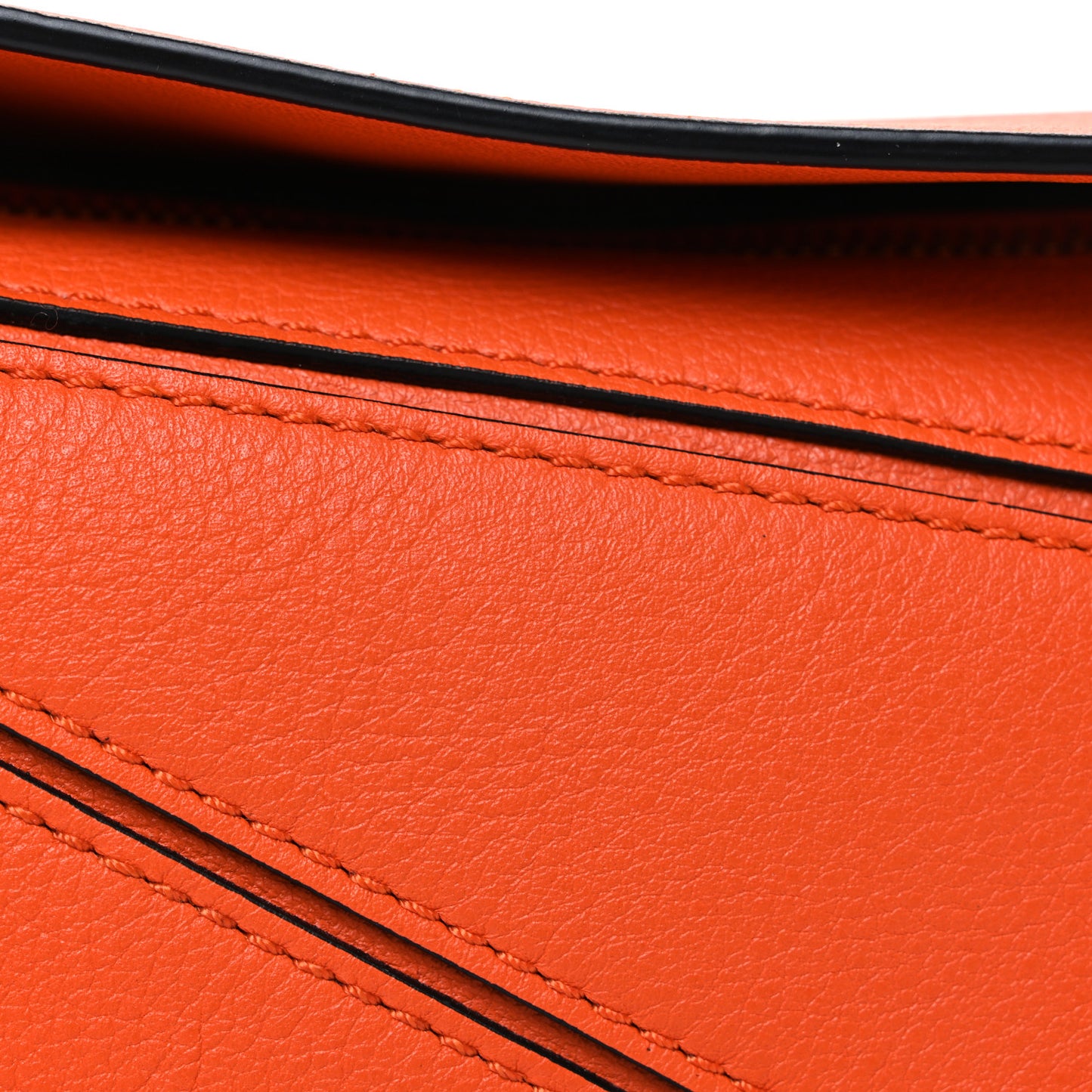 Calfskin Mini Puzzle Bag Orange