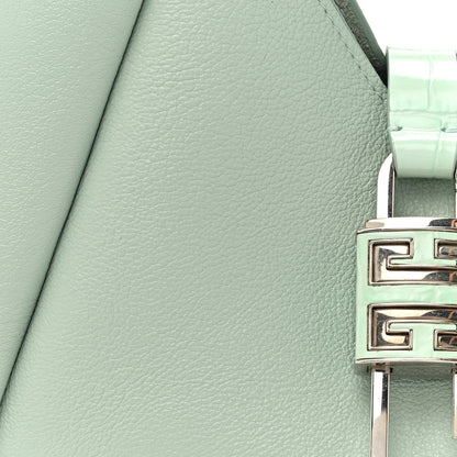 Givenchy Textured Calfskin Mini G Hobo Celadon 7 of 10