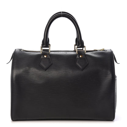 Louis Vuitton Epi Speedy 25 Black 1 of 9