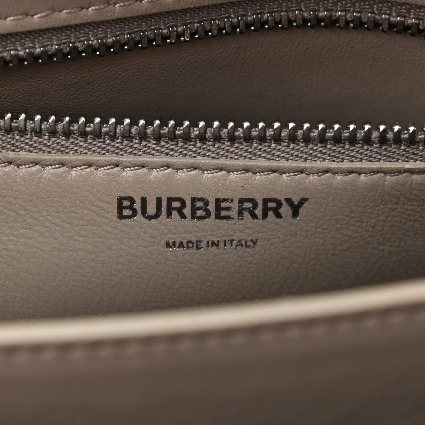 Metallic Patent Crocodile Embossed Small TB Shoulder Bag Silver