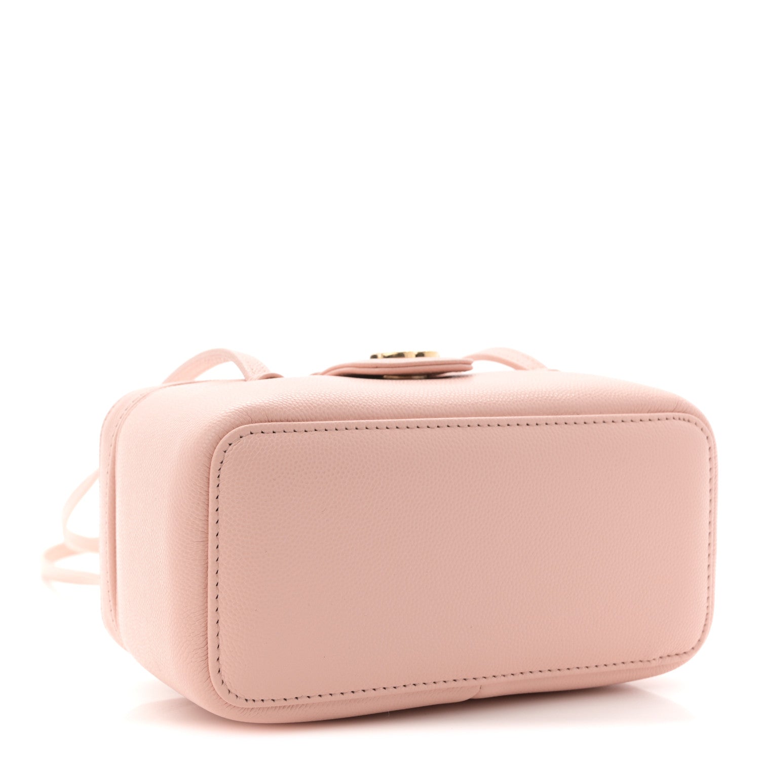 Chanel Shiny Caviar Preppy Coco Long Vanity With Strap Light Pink 4 of 11
