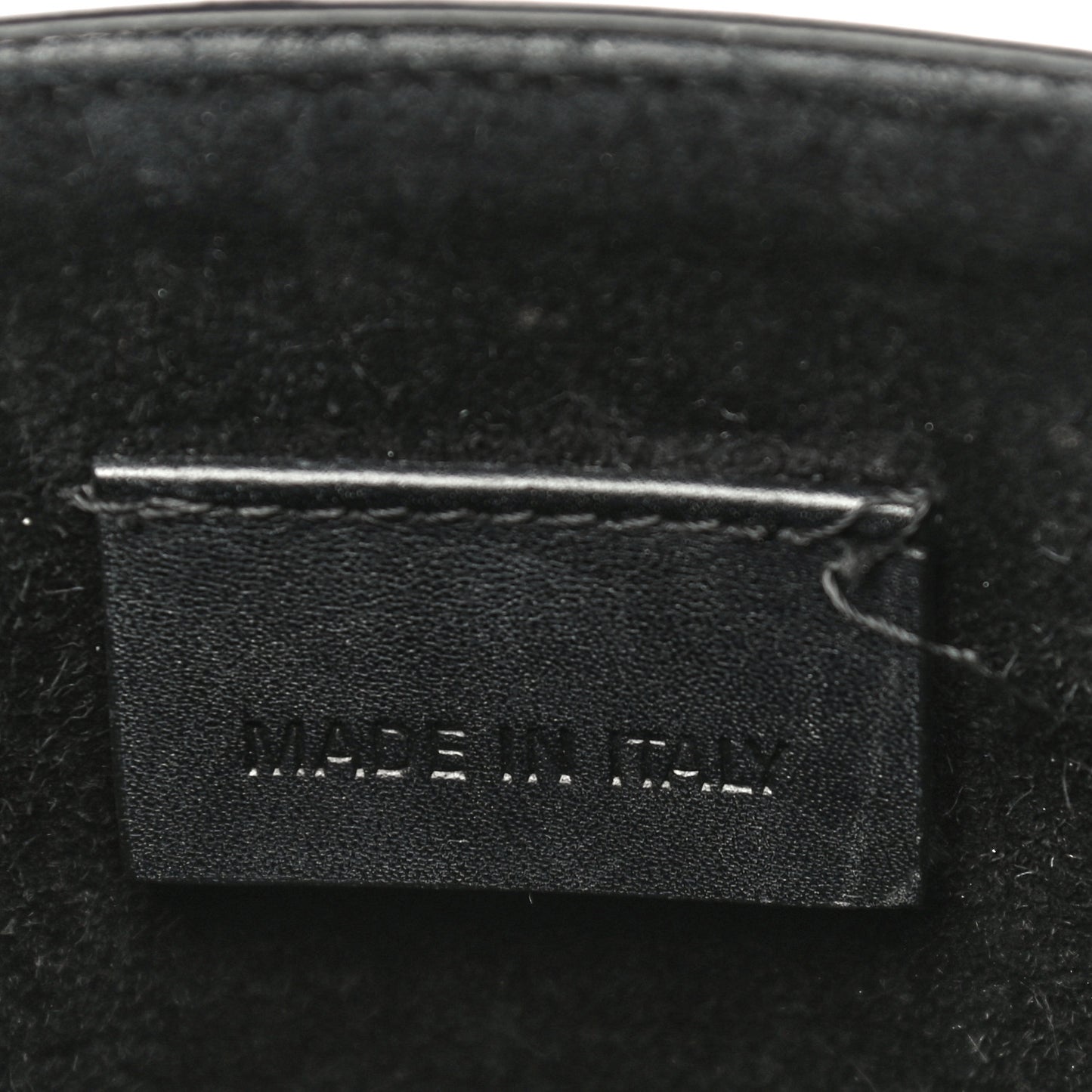 Calfskin Studded Mini Heroine Top Handle Bag Black