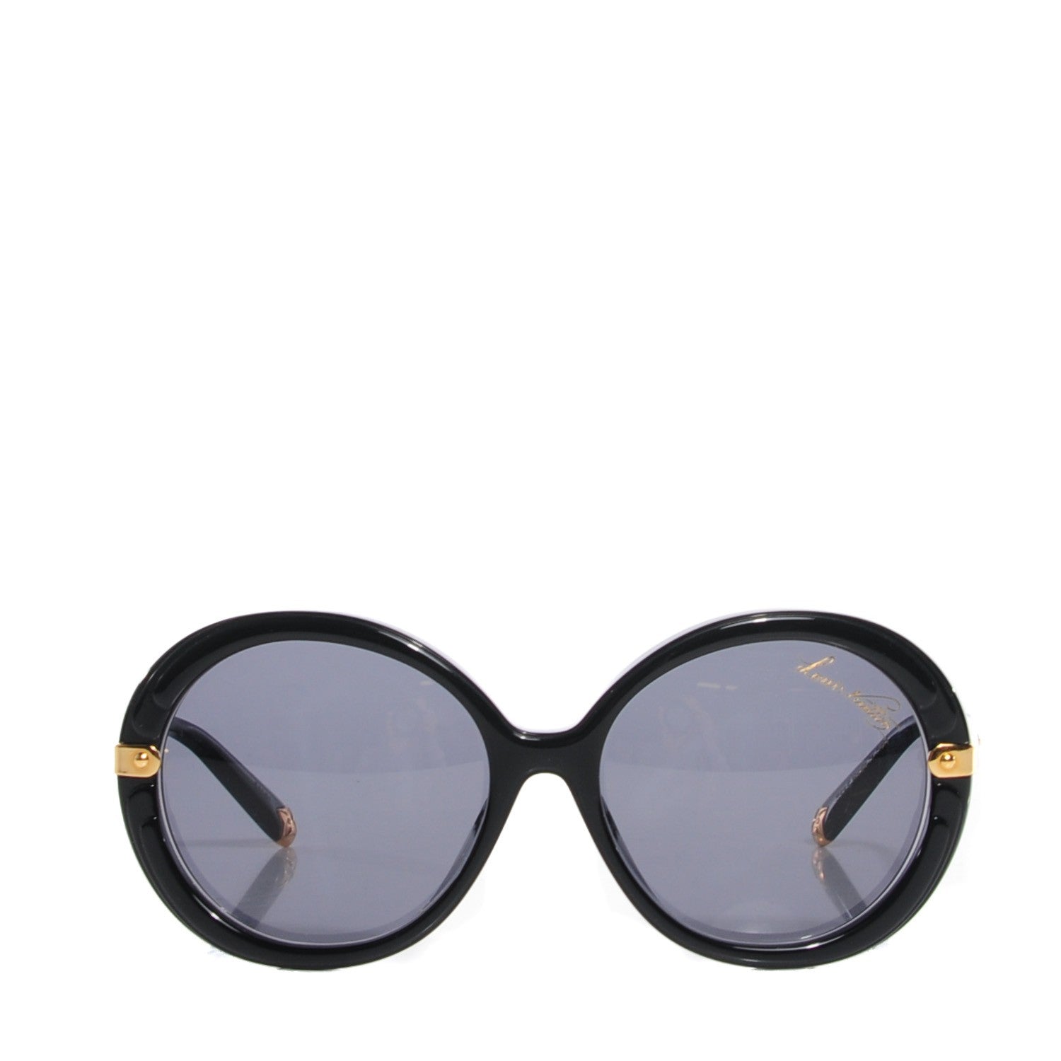 Louis Vuitton LOUIS VUITTON Anthea Sunglasses Z0429E Black 2 of 9