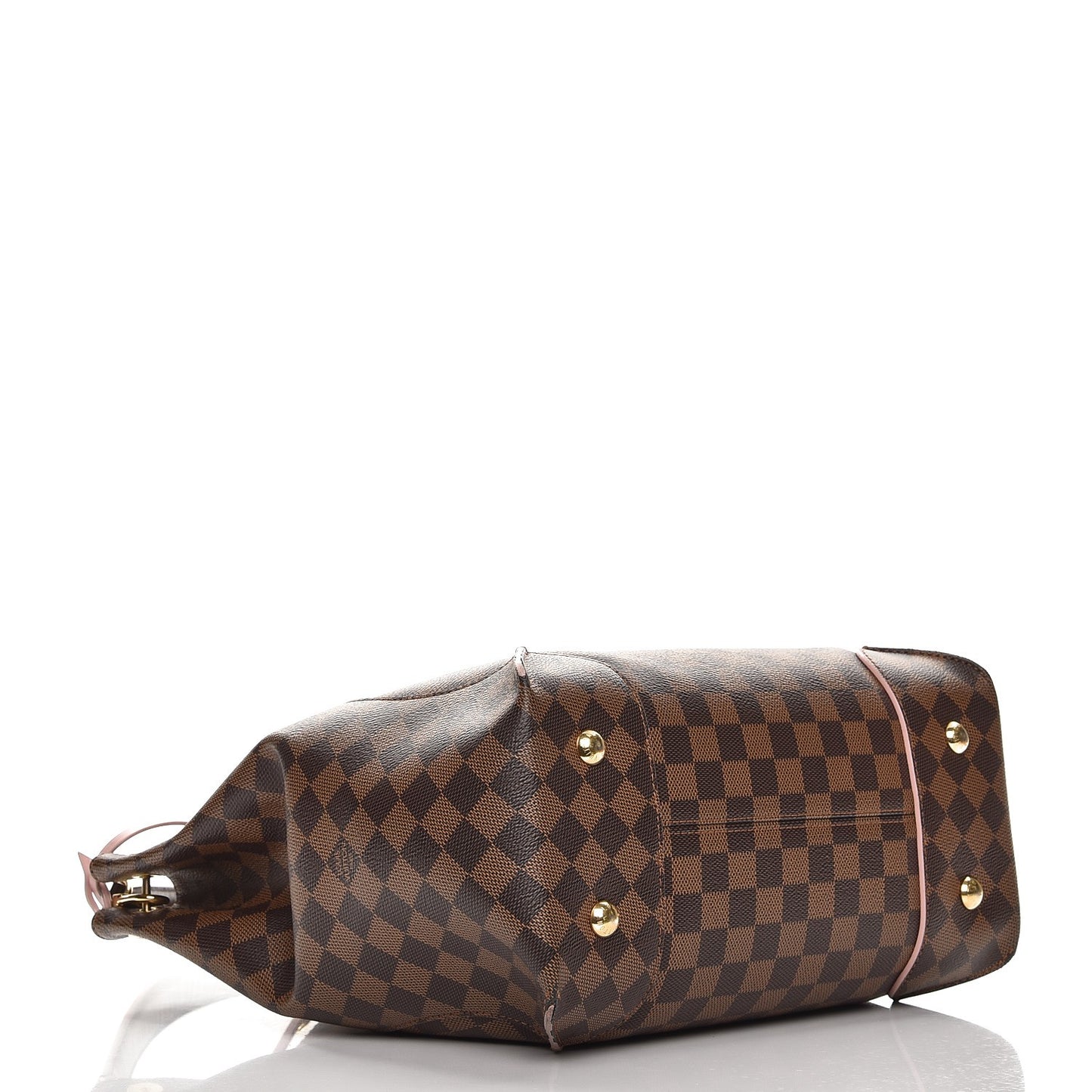 Damier Ebene Caissa Hobo Rose Ballerine