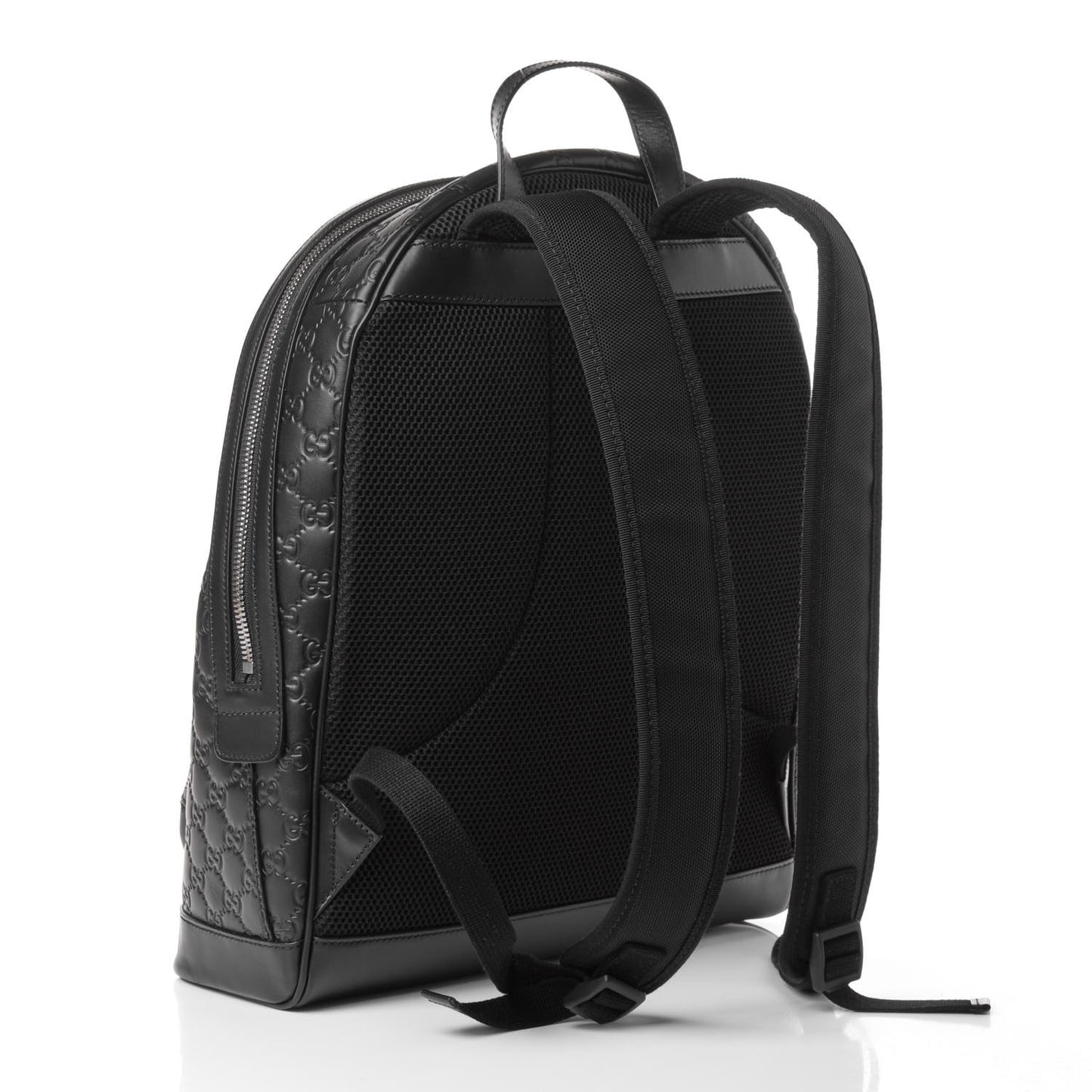 Guccissima Signature Day Backpack Black