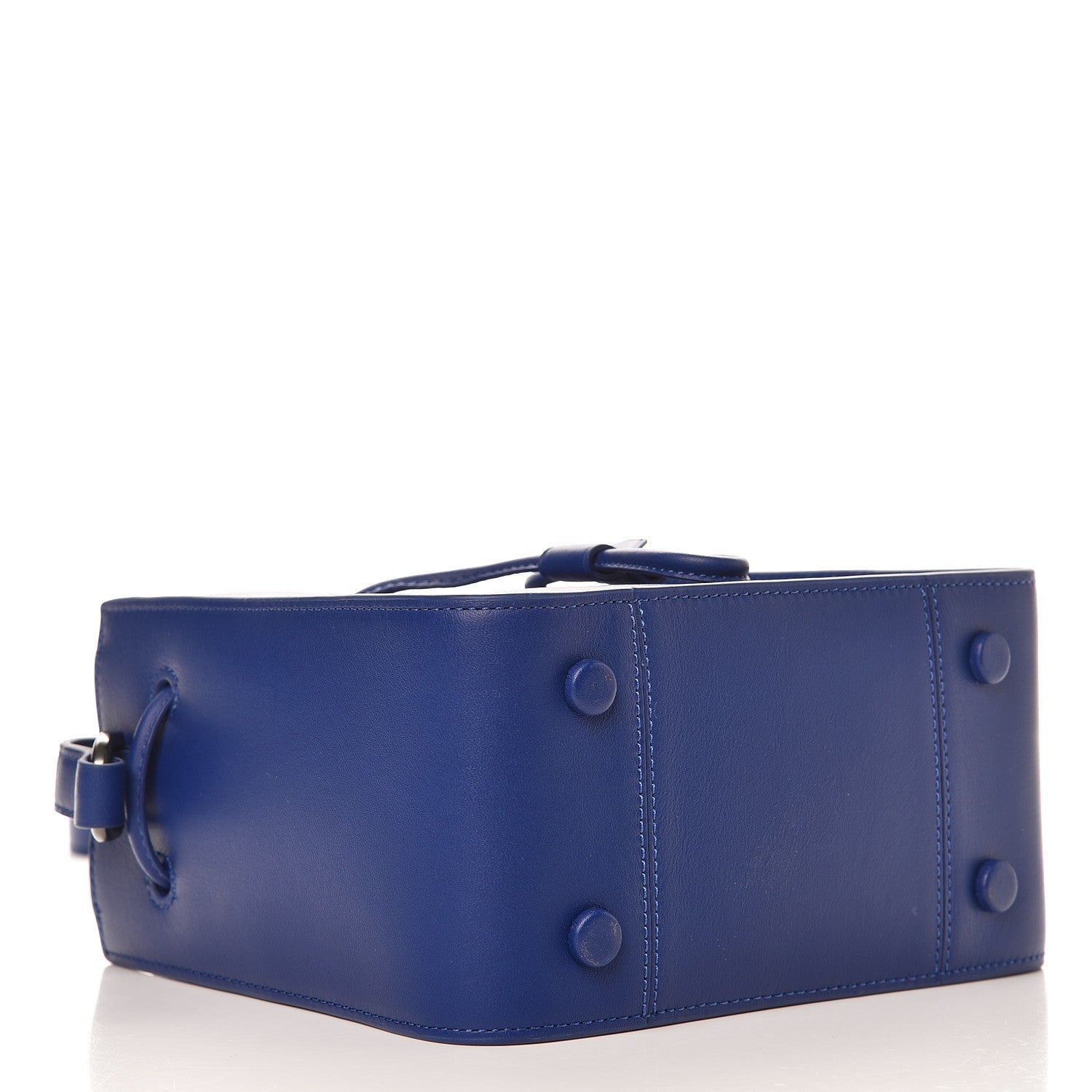 3.1 Phillip Lim 3.1 Smooth Calfskin Mini Soleil Bucket Bag Cobalt Blue 4 of 7