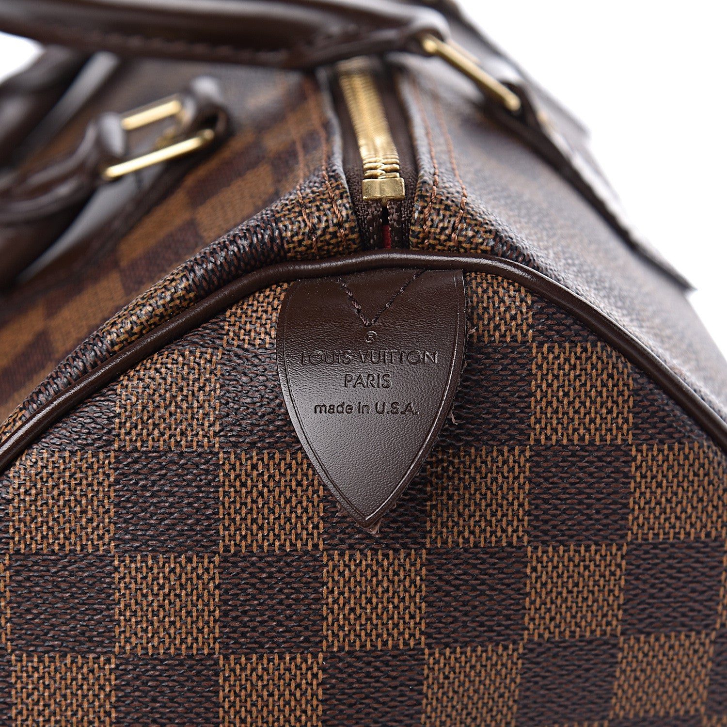Louis Vuitton Damier Ebene Speedy 30 6 of 10