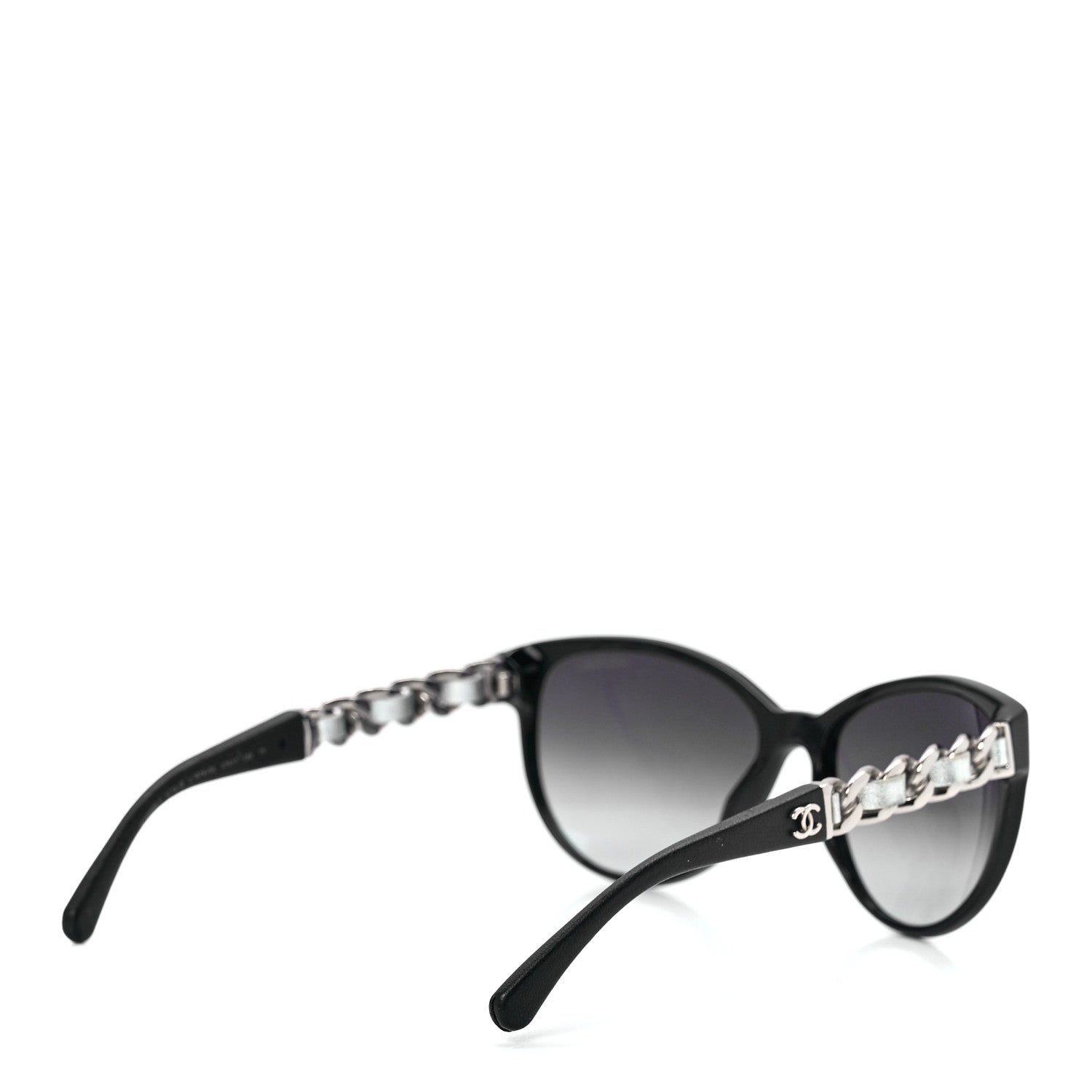 Chanel CC Chain Sunglasses 5215Q Black 4 of 8