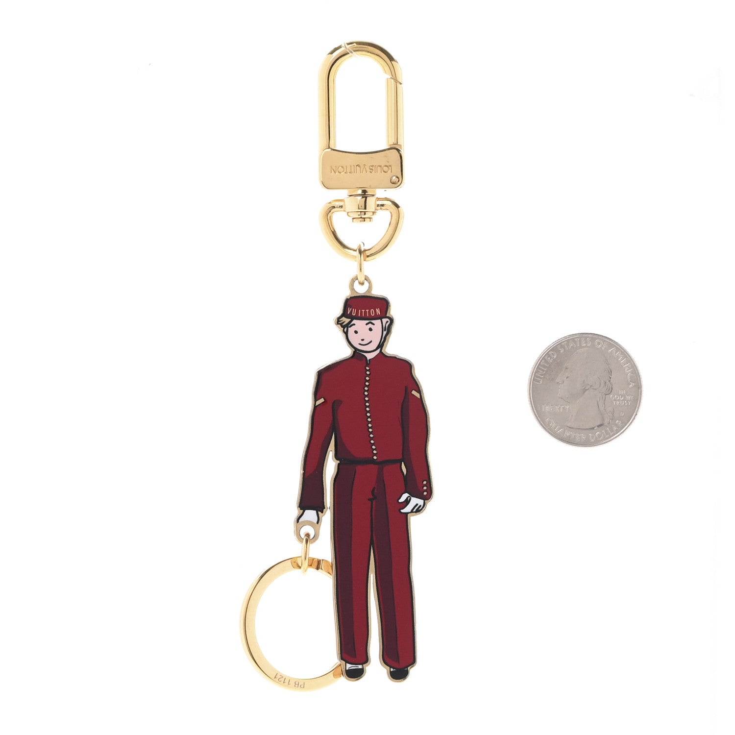 Louis Vuitton Painted Bellboy Bag Charm Key Holder 2 of 4