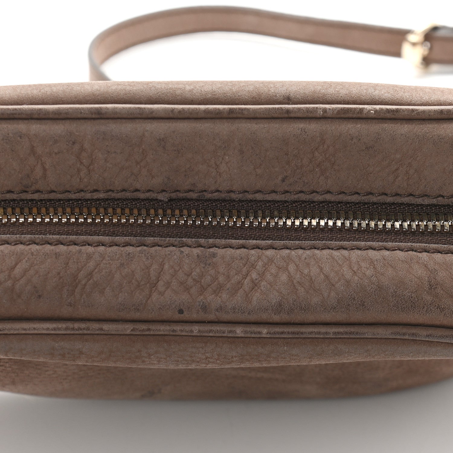 Gucci Vitello Range Small Soho Disco Bag Grey Field 10 of 10