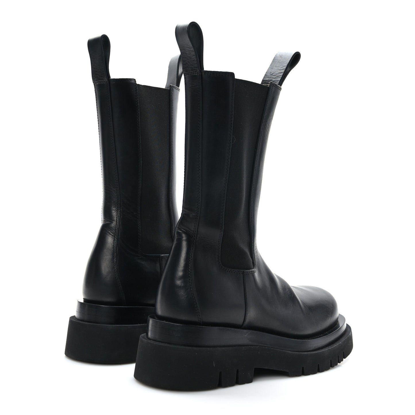 Calfskin The Lug Chelsea 55mm Boots 36 Black