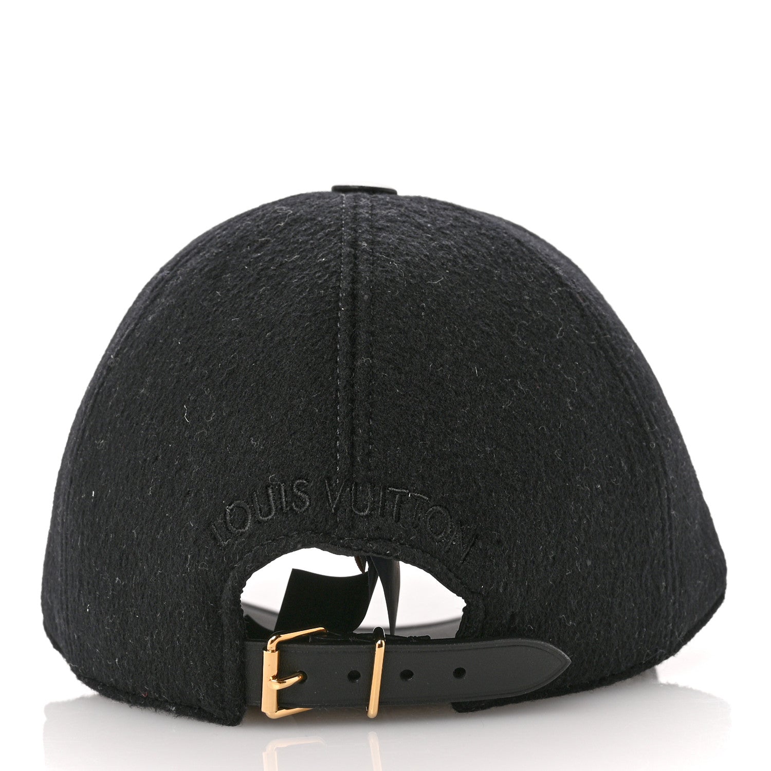 Louis Vuitton Wool Silk Monogram Endless Cap L Black 6 of 8