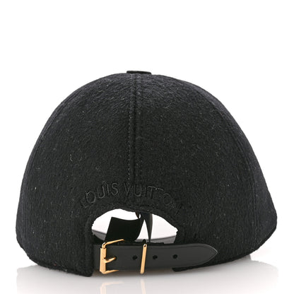 Louis Vuitton Wool Silk Monogram Endless Cap L Black 6 of 8