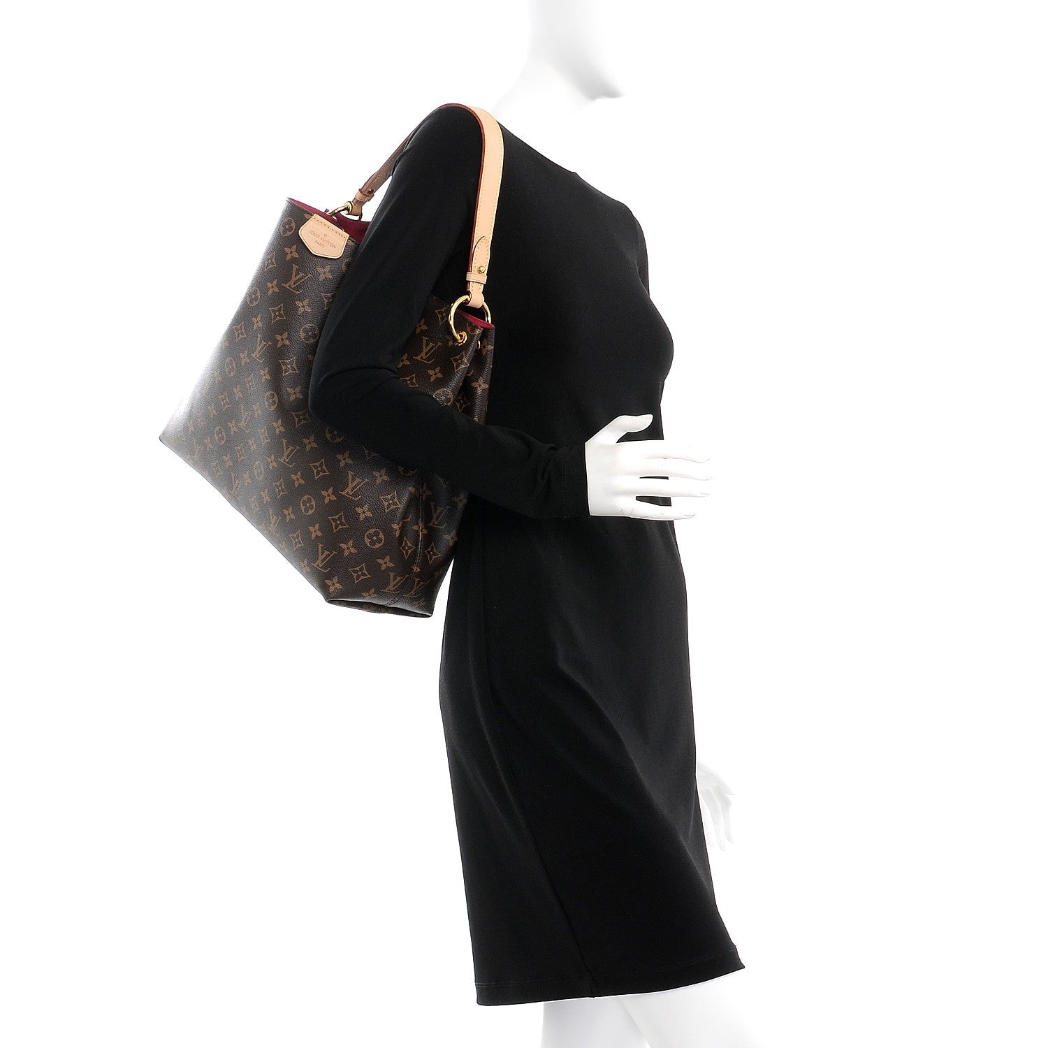 Louis Vuitton Monogram Graceful MM Pivoine 2 of 9