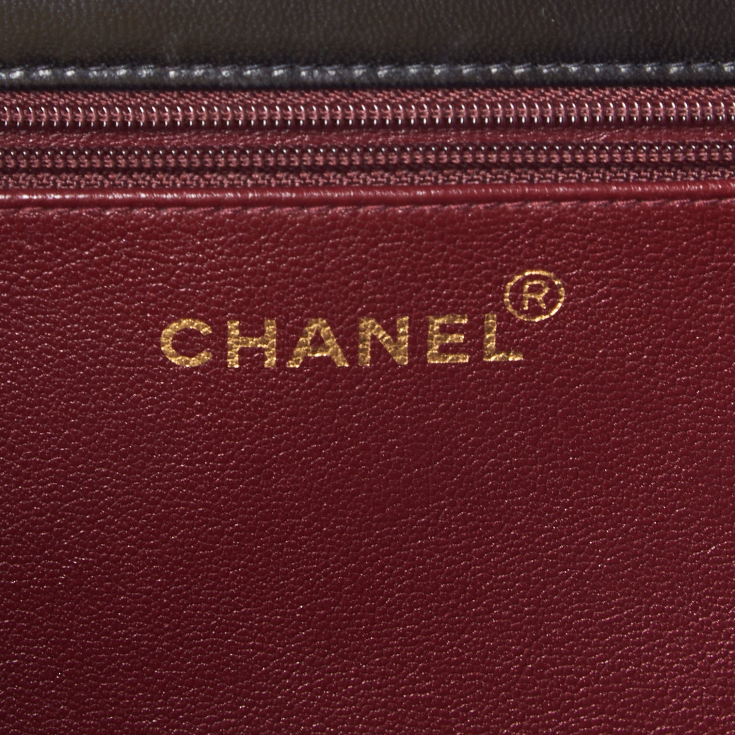 Lambskin Quilted Medium Single Flap Black