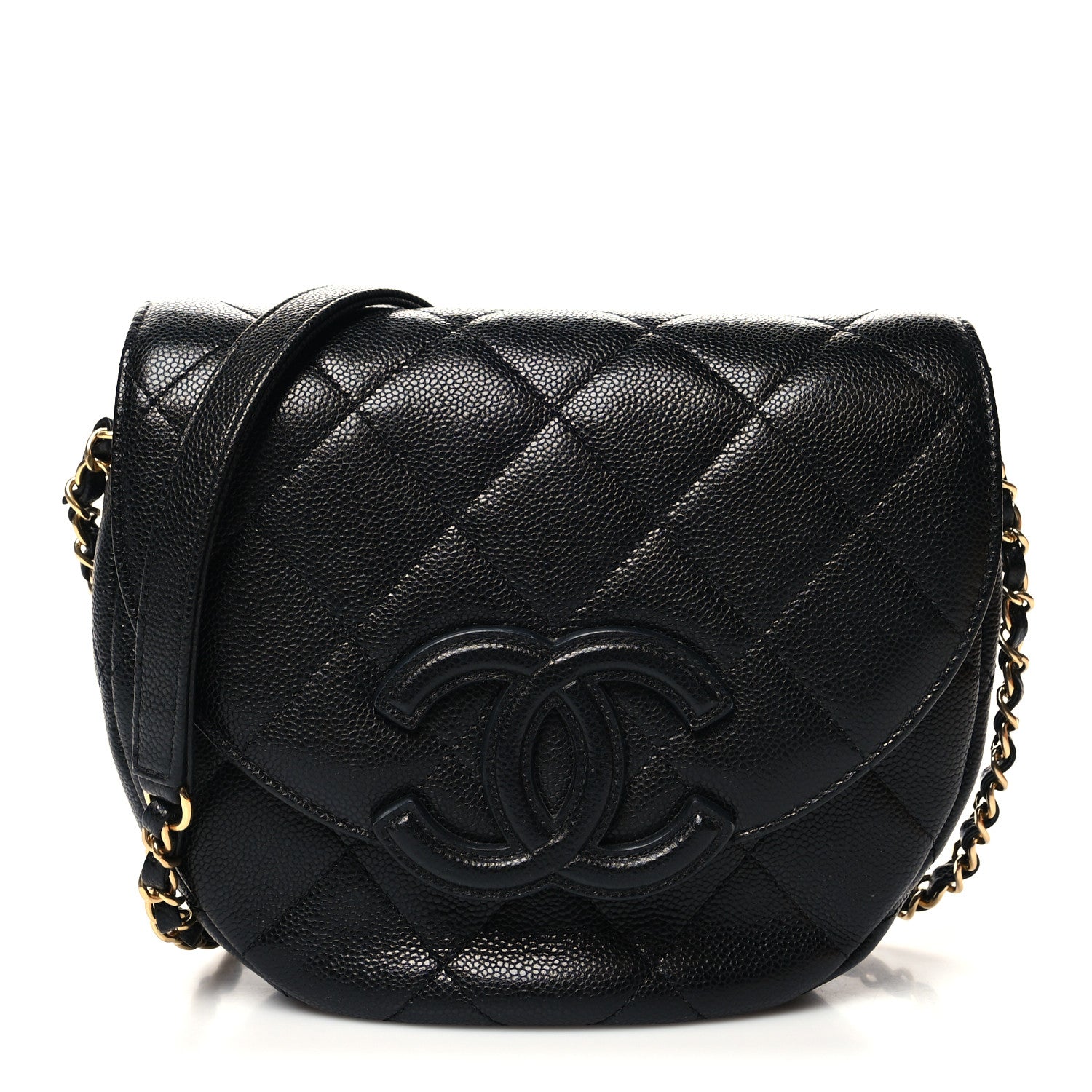Chanel Caviar Quilted Small Messenger Flap Black 1 of 11