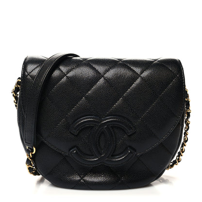 Chanel Caviar Quilted Small Messenger Flap Black 1 of 11