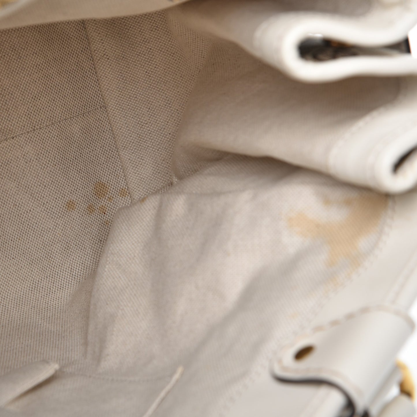 Monogram Medium GG Running Tote Off White