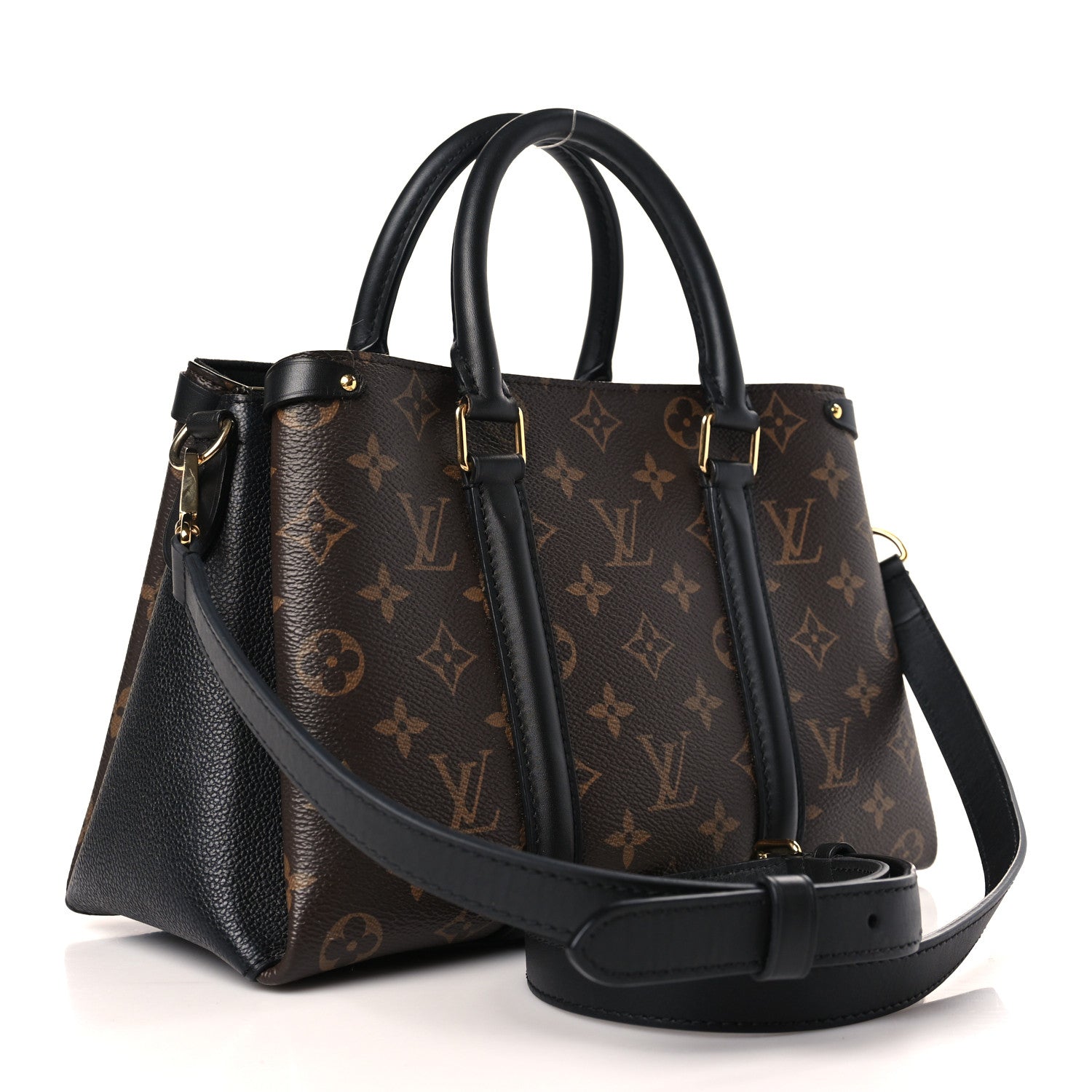 Louis Vuitton Monogram Soufflot BB Black 3 of 10