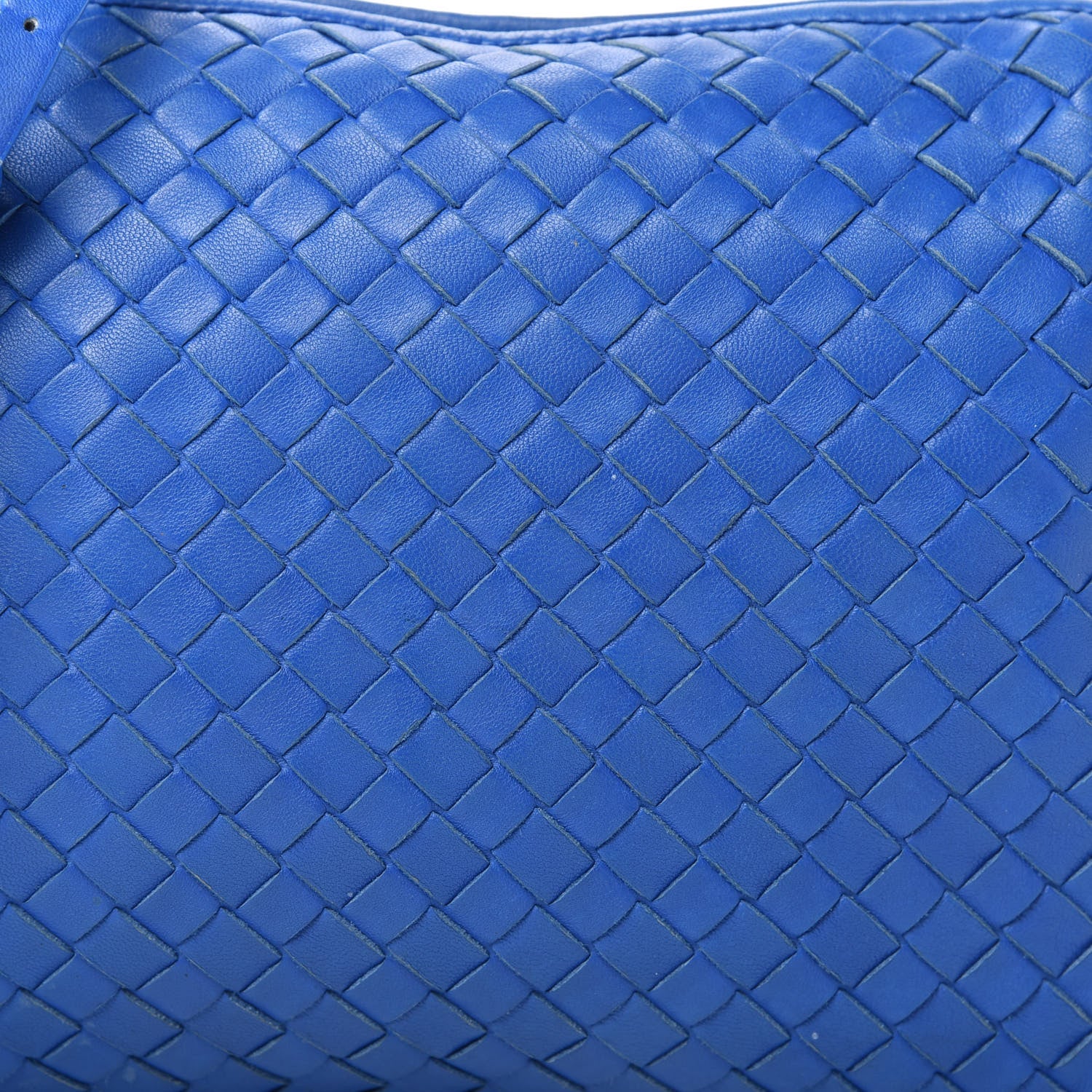 Bottega Veneta Nappa Intrecciato Pillow Crossbody Messenger Signal Blue 10 of 10