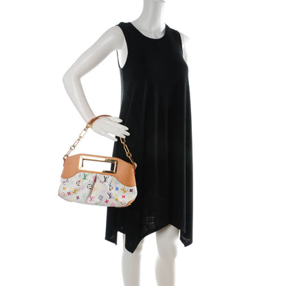 Louis Vuitton Monogram Multicolor Judy PM White 2 of 7