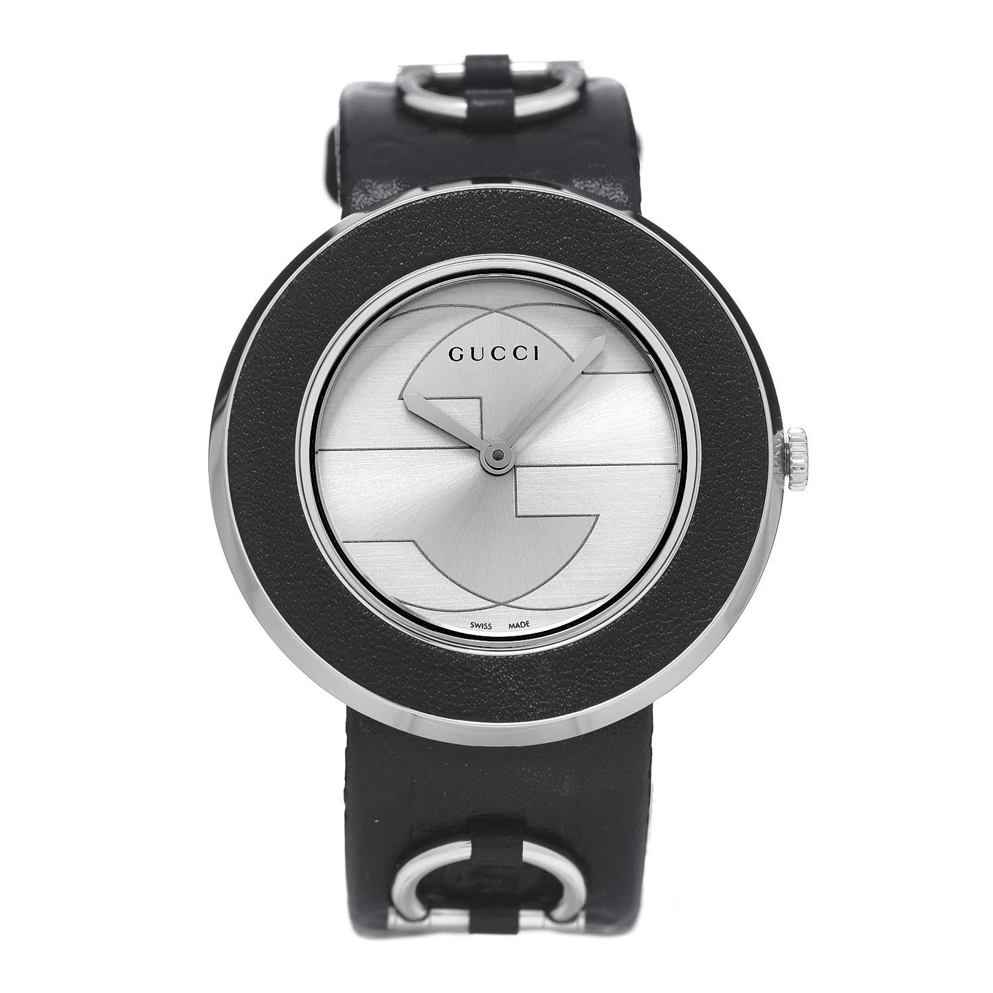 Stainless Steel Calfskin 36mm U-Play Quartz Watch