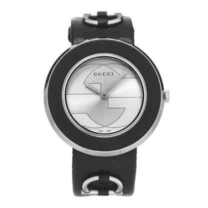 Gucci Stainless Steel Calfskin 36mm U-Play Quartz Watch 1 of 5