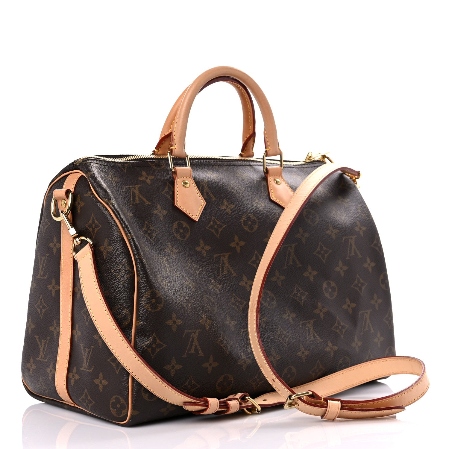 Louis Vuitton Monogram Speedy Bandouliere 35 2 of 20