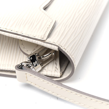 Louis Vuitton Epi Sevigne Clutch Ivory 14 of 15
