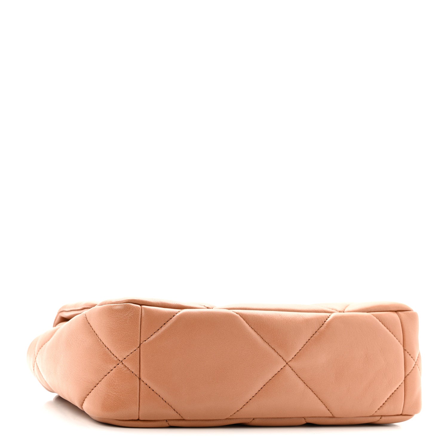 Chanel Lambskin Quilted Medium Chanel 19 Flap Brown 4 of 17