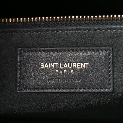 Saint Laurent Calfskin Large Sac De Jour Carryall Fog 6 of 14