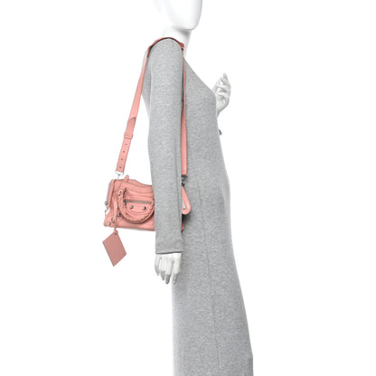 Balenciaga Agneau Giant 12 Silver Hardware Mini City Rose Peche 2 of 13