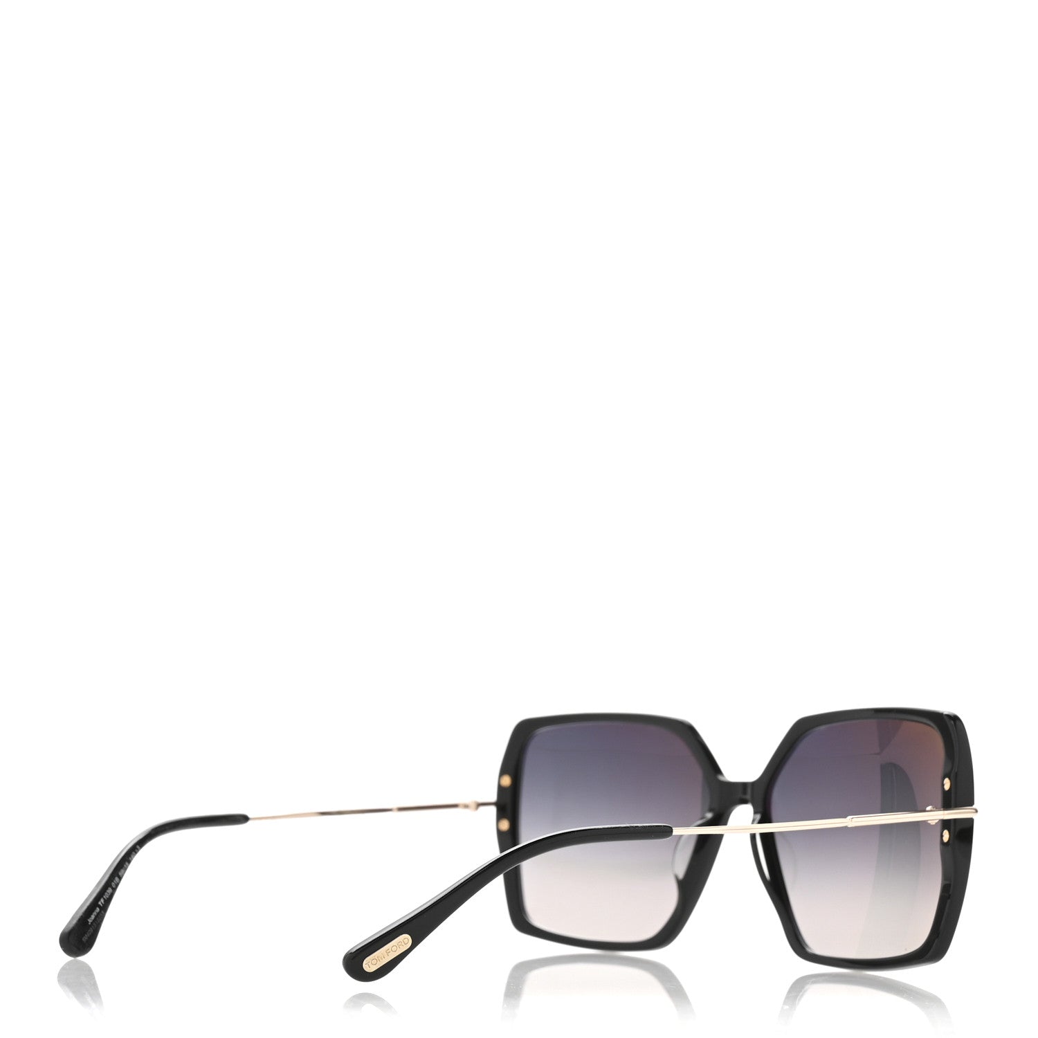 Tom Ford Polarized Joanna Sunglasses TF 1039 Black 4 of 8