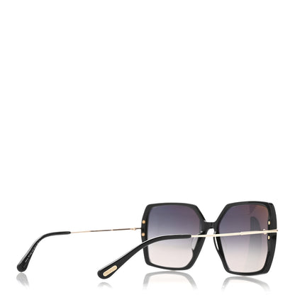 Tom Ford Polarized Joanna Sunglasses TF 1039 Black 4 of 8