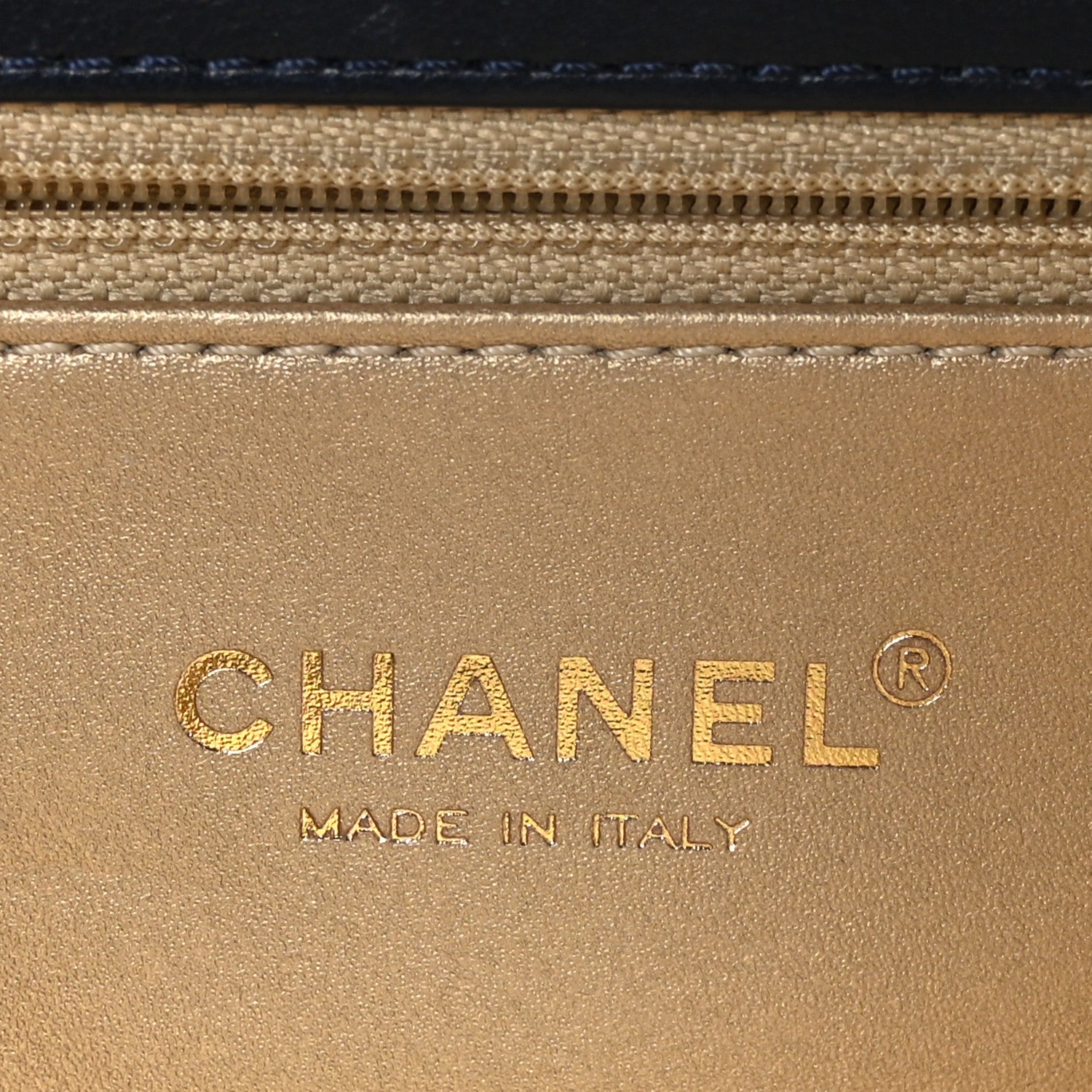 Chanel Lambskin Quilted La Parisienne Top Handle Flap Dark Blue 6 of 10