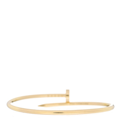Cartier 18K Yellow Gold Small Juste Un Clou Bracelet 16 2 of 4