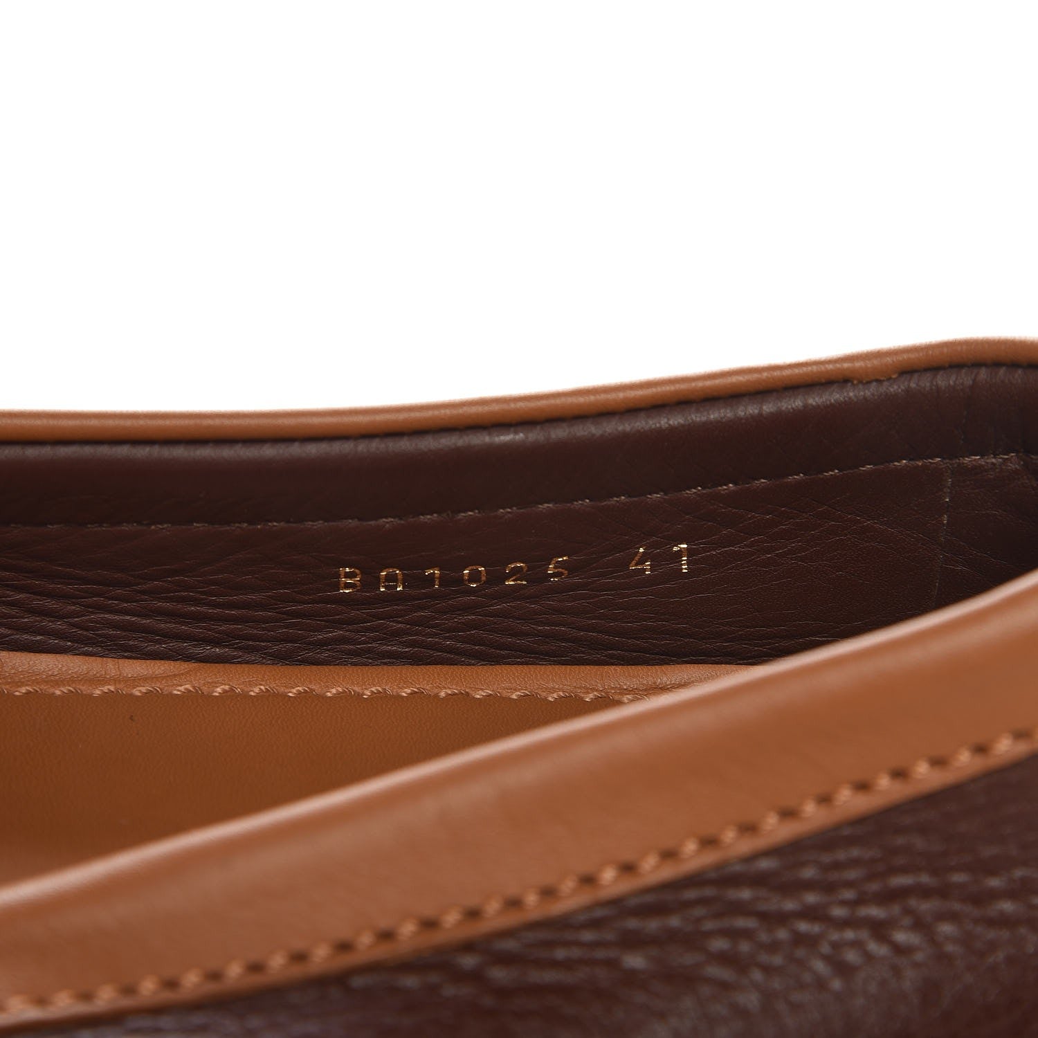 Louis Vuitton Calfskin Oxford Loafers 41 Brown Cognac 14 of 15