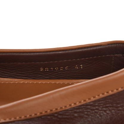 Louis Vuitton Calfskin Oxford Loafers 41 Brown Cognac 14 of 15