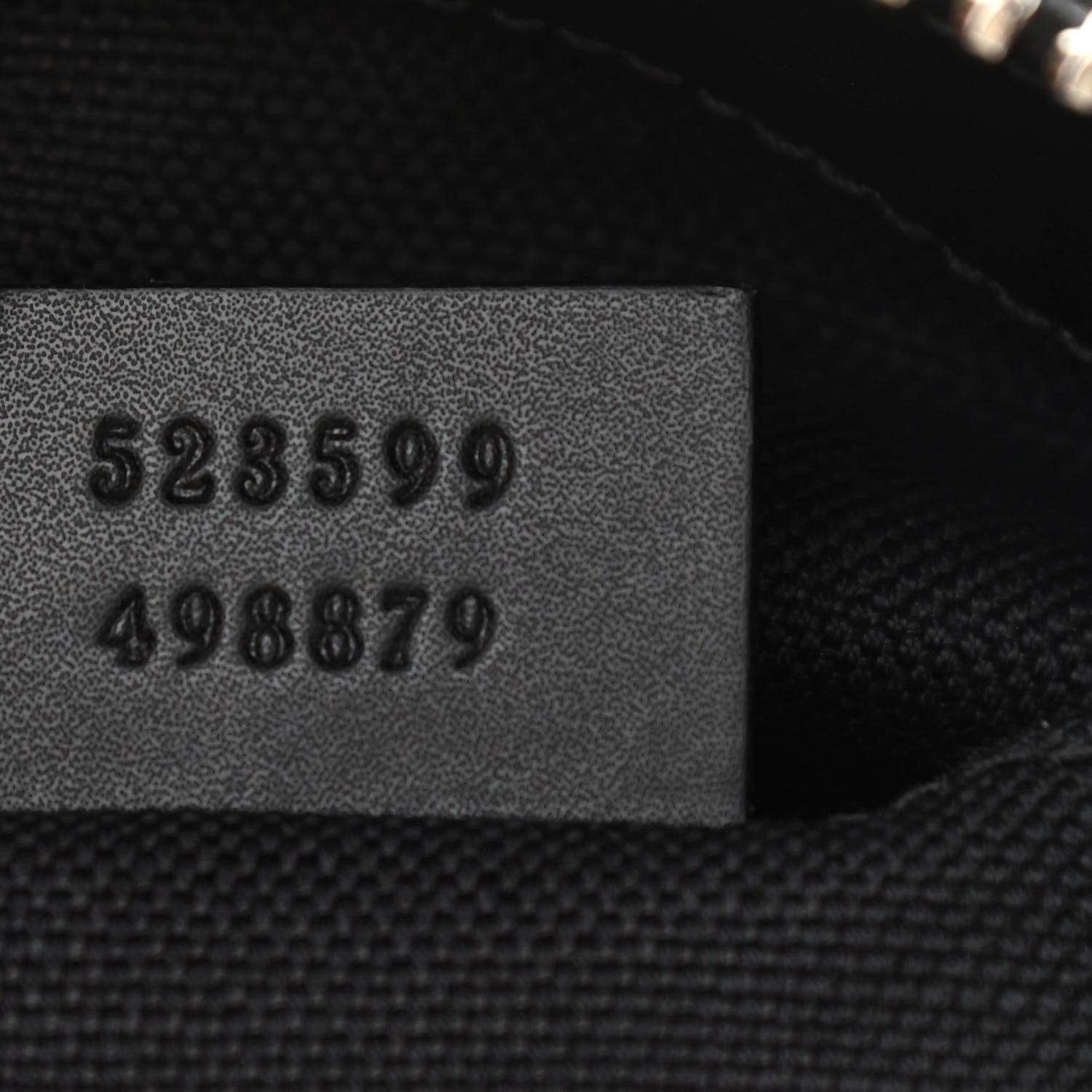 Gucci GG Supreme Monogram Web Small Flat Messenger Bag Black Grey 7 of 12