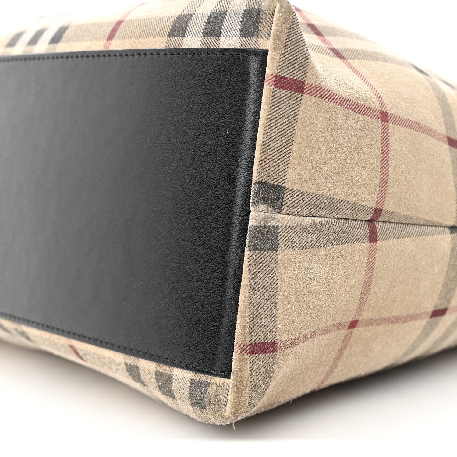 Burberry Suede Check Hobo 11 of 17
